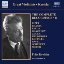 Image of Fritz Kreisler: The Complete Recordings: Recorded 1930-35
