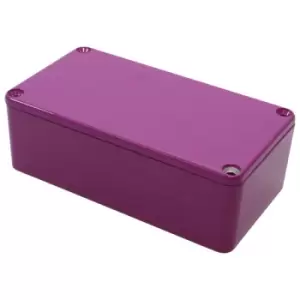 Image of Hammond 1590B2PR Die Cast Stomp Box Purple 112 x 60 x 38