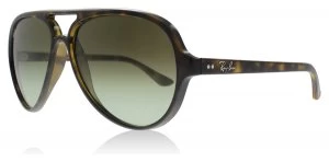 Image of Ray-Ban Cats 5000 Sunglasses Havana 710/A6 59mm