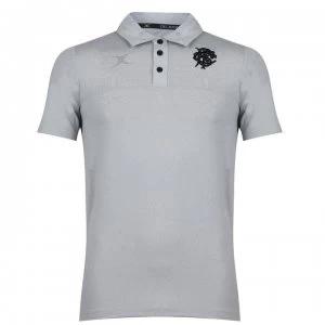 Image of Gilbert Barbarian Short Sleeve Polo Shirt Mens - Grey