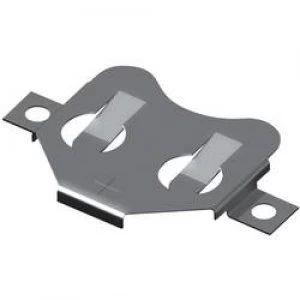 Image of Button cell holder 1 CR2016 Horizontal SMD L x W x H 30.73 x