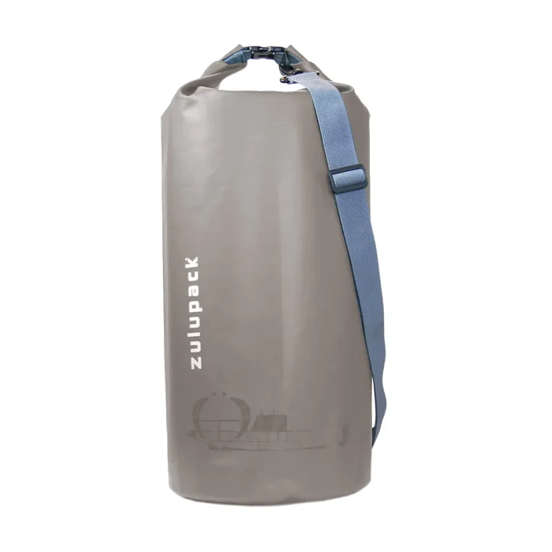 Image of Transparent waterproof tube bag Zulupack Gris Unisex 15 L