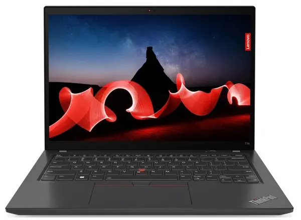 Image of Lenovo ThinkPad T14 Gen 4 Laptop, AMD Ryzen 5 PRO 7540U, 16GB DDR5, 512GB PCIe SSD, 14" WUXGA IPS, AMD Radeon, Windows 11 Pro 21K3000GUK