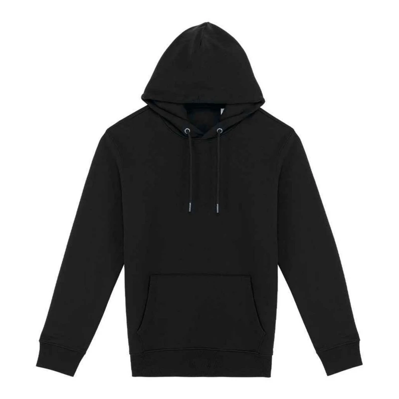 Image of Native Spirit Mens Heavyweight Hoodie in Black Size: XS Black Male XS
