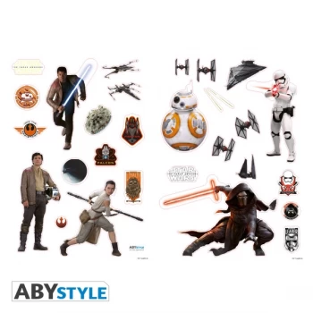 Image of Star Wars - The Force Awakens Wall Stickers (100 x 70 cm)