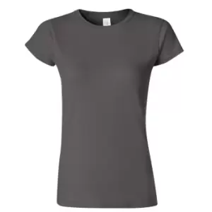 Image of Gildan Ladies Soft Style Short Sleeve T-Shirt (L) (Charcoal)