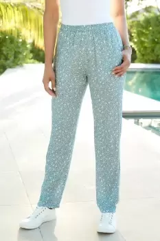 Image of Pull-On Tapered Leg Trousers 27" (68.5cm) inside leg