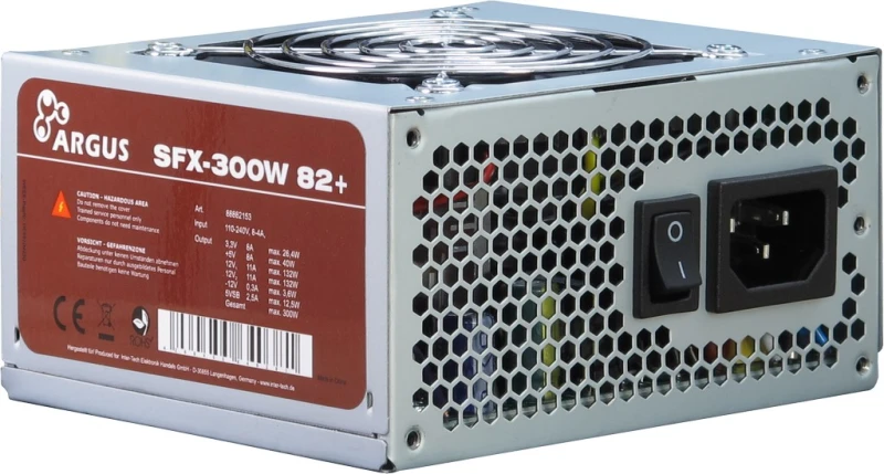 Image of Inter-Tech SFX-300W power supply unit 20+4 pin ATX ATX Grey
