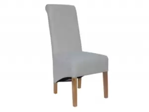 Image of Kenmore Jackson Natural Fabric Dining Chair