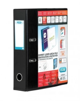 Image of Elba Vision A4 Lever Arch File 70mm Black 100080896