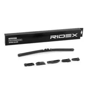 Image of RIDEX Wiper blade 298W0161 Windscreen wiper,Window wiper VW,AUDI,BMW,Polo Schragheck (6R1, 6C1),SHARAN (7N1, 7N2),up! Schragheck (121, 122, BL1, BL2)