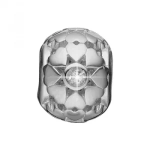 Image of Ladies Christina Sterling Silver I Adore You Bead Charm