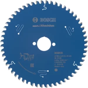 Image of Bosch Expert Aluminium Cutting Saw Blade 190mm 56T 30mm