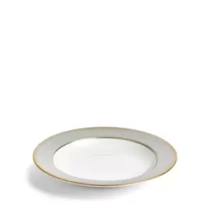 Image of Wedgwood Renaissance Grey Rim Soup 22cm - Grey