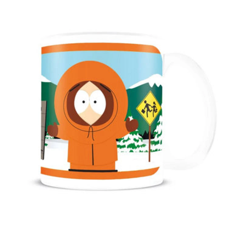 Image of South Park South Park Kenny Mug in White White One Size Unisex 5063652564806