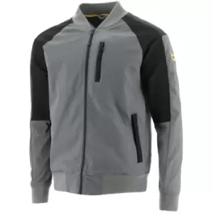 Image of CAT Workwear Mens Trades Quilted Reflective Bomber Jacket S - Chest 34 - 37' (87 - 94cm)