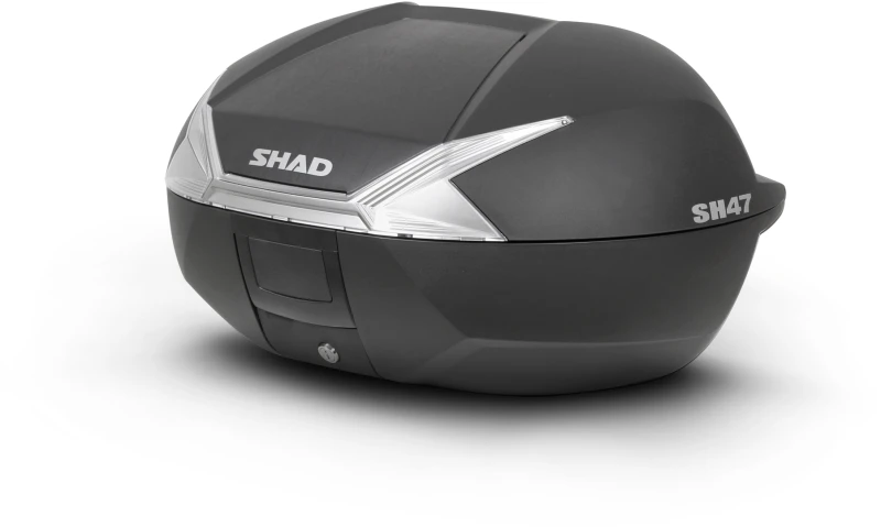 Image of SHAD SH47 White Topcase, black