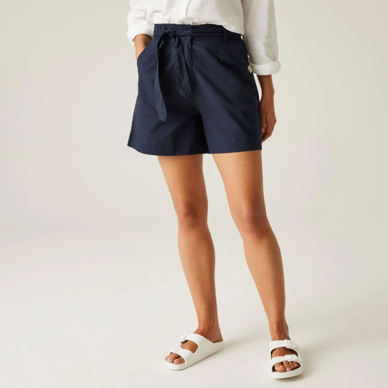 Image of Regatta Orla Kiely Summer II Shorts Navy female 18
