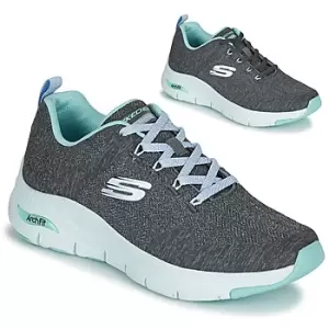 Image of Skechers ARCH FIT womens Shoes Trainers in Grey