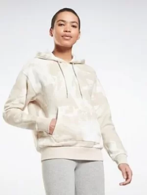 Image of Reebok Myt Tie-dyed Hoodie, Beige Size M Women