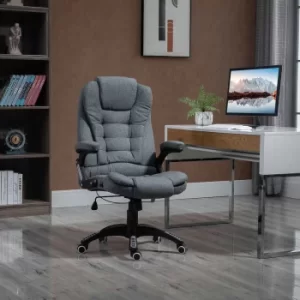 Image of Pensilva High Back Fabric Office Chair, Dark Grey