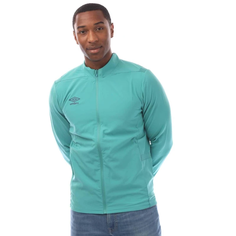 Image of Umbro Premier Presentation Jacket Teal male M