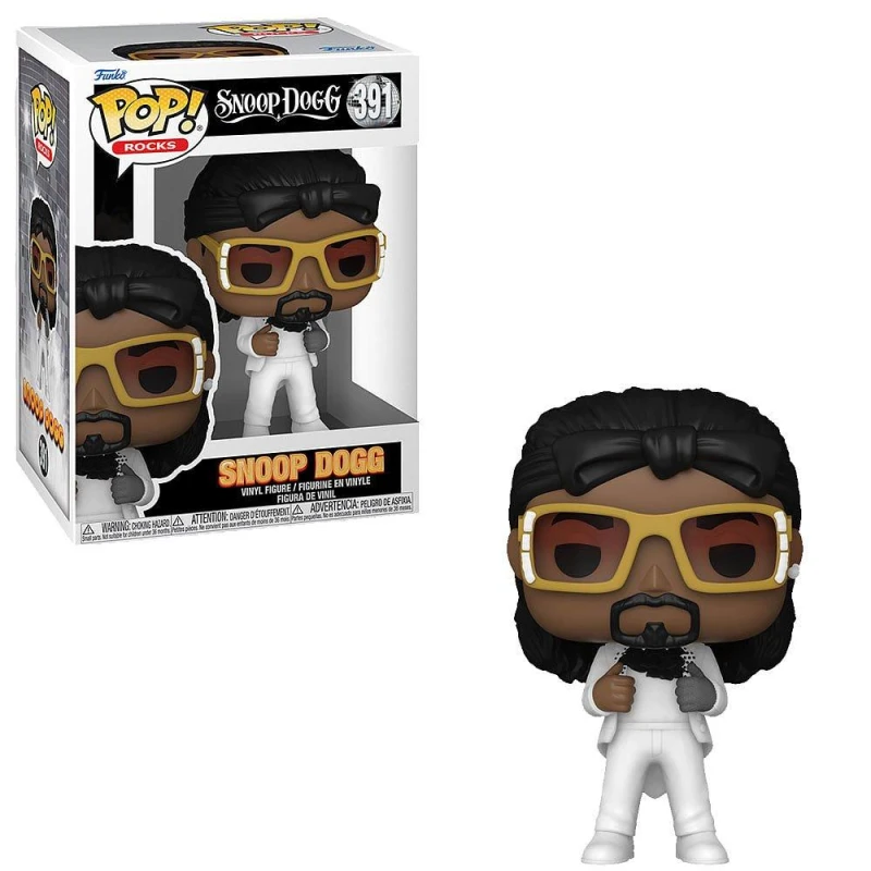 Image of Snoop Dogg Snoop Dogg Rocks! Vinyl Figur 391 Funko Pop! multicolour Onesize Unisex