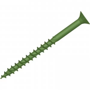 Image of Forgefix Countersunk Torx Decking Screws Green 4.5mm 75mm Pack of 400
