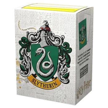 Image of Dragon Shield ART Print Harry Potter Slytherin Card Sleeves - 100 Sleeves