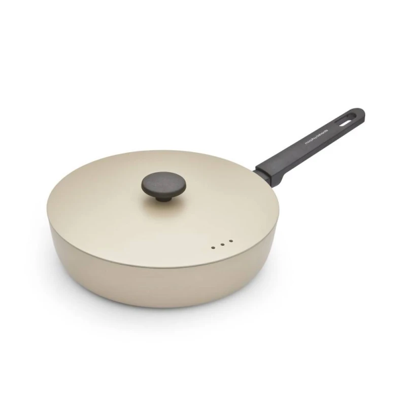 Image of Morphy Richards 28cm Forged Aluminium Saute Pan cream ONE SIZE