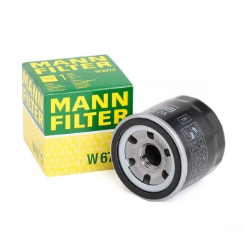 Image of MANN-FILTER Oil Filter NISSAN,CHEVROLET,SUZUKI W 67/2 3721012010,465Q1017950,25183779 96565412,96570765,1560187107,1560187107000,1560187107LOC