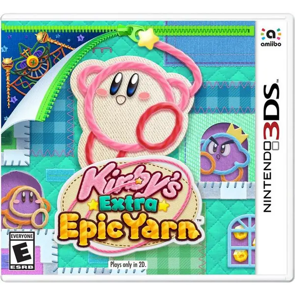 Image of Kirbys Extra Epic Yarn Nintendo 3DS Game