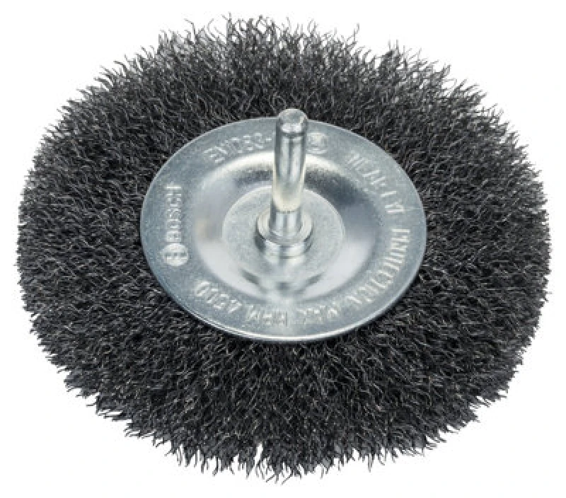 Image of Bosch 0.2mm Crimped Steel Wire Wheel Brush 1609200274 Diameter: 100mm