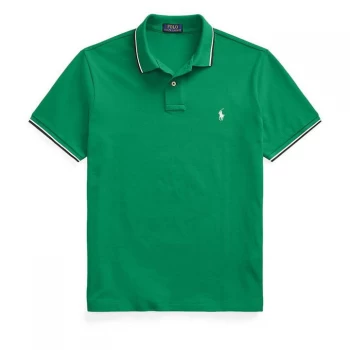 Image of Polo Ralph Lauren Polo Ralph Lauren Tip Mesh Polo - Billiard