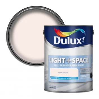 Image of Dulux Light & Space Jasmine Shimmer Matt Emulsion Paint 5L