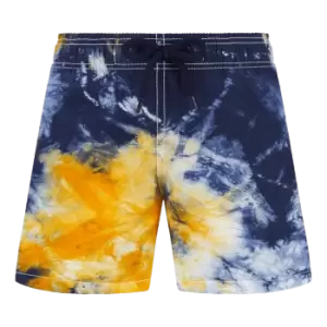 Image of Boys Swim Shorts Tie & Dye - Jim - Blue - Size 4 - Vilebrequin