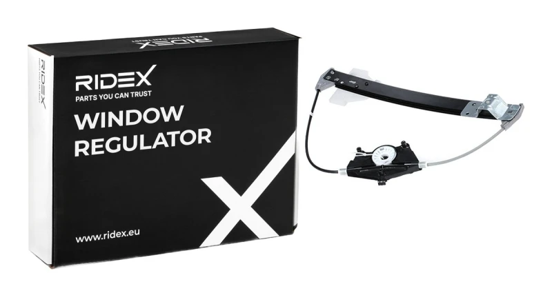 Image of RIDEX 1561W0059 Window regulator Right, Operating Mode: Electric, without electric motor Window Winder (1561)