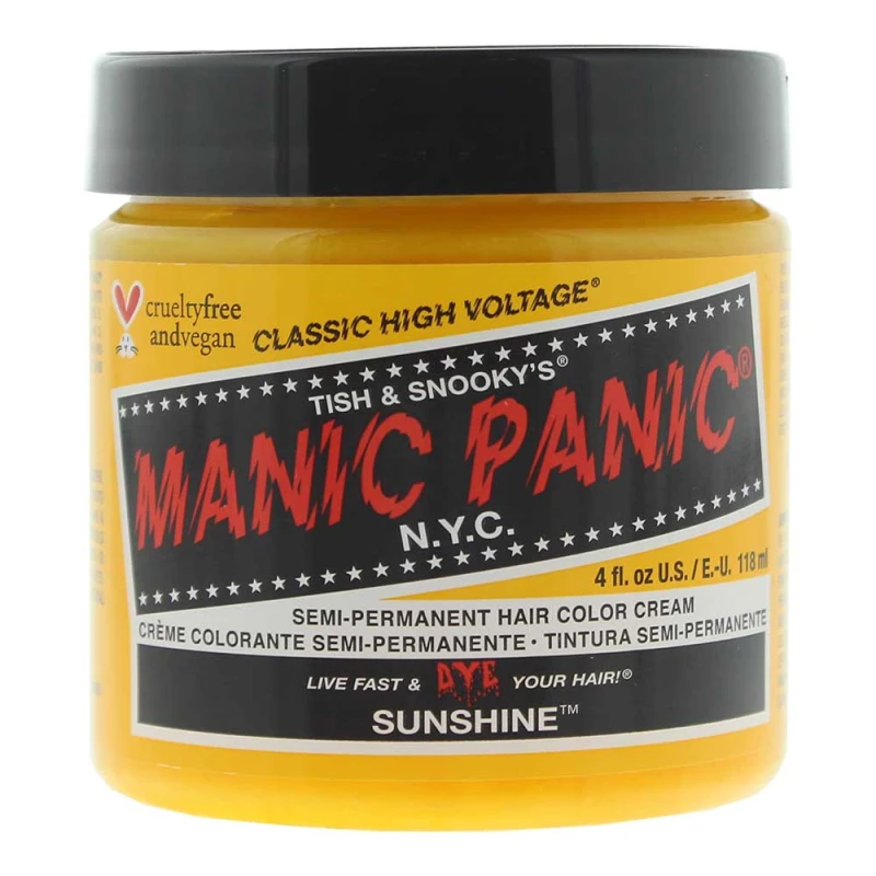 Image of Manic Panic High Voltage Classic Semi-Permanent Hair Colour 118ml - Sunshine