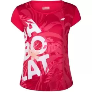 Image of Babolat Excercise T Shirt - Pink