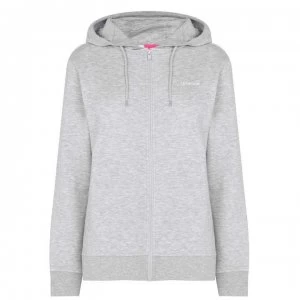Image of LA Gear Full Zip Hoody Ladies - Grey Marl