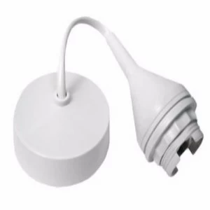 Image of Greenbrook 9" G24 4 Pin Low Energy Pendant Set Fluorescent Light Fitting