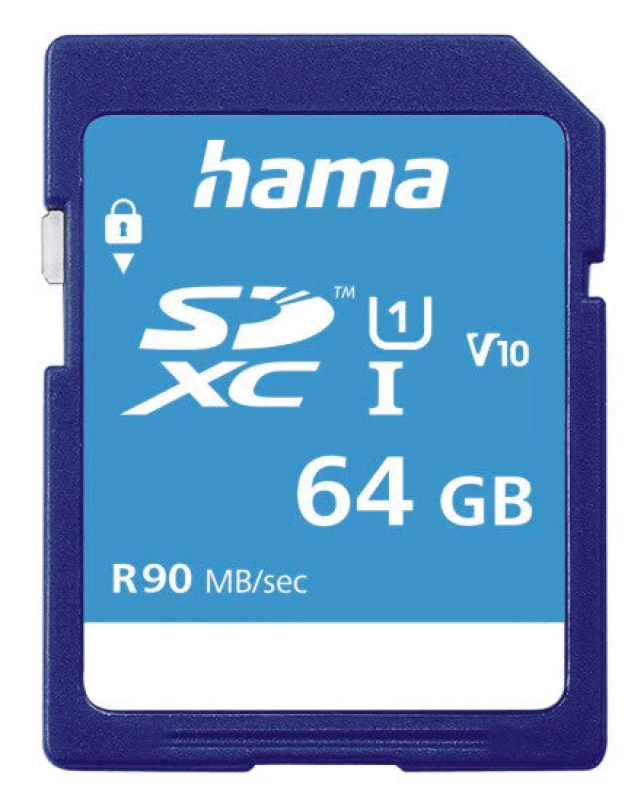Image of Hama Hama 00124136 memory card 64GB SDXC UHS-I Class 10 124136