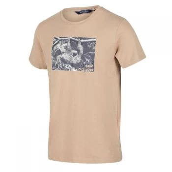 Image of Regatta Cline IV Graphic Tshirt - Oat