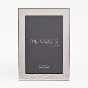 Image of Impressions Nickel Plated Photo Frame 4" x 6"