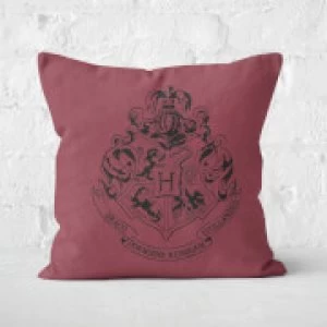 Image of Harry Potter Hogwarts Square Cushion - 40x40cm - Soft Touch