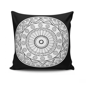 Image of MANDALA-30 - No Filling Multicolor Cushion Cover