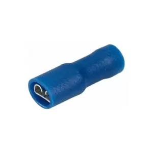 Image of 4.8mm Blue Insulated Receptacle Pack of 100 - Truconnect