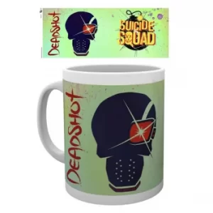 Image of Suicide Squad Deadshot Skull 10oz Mug