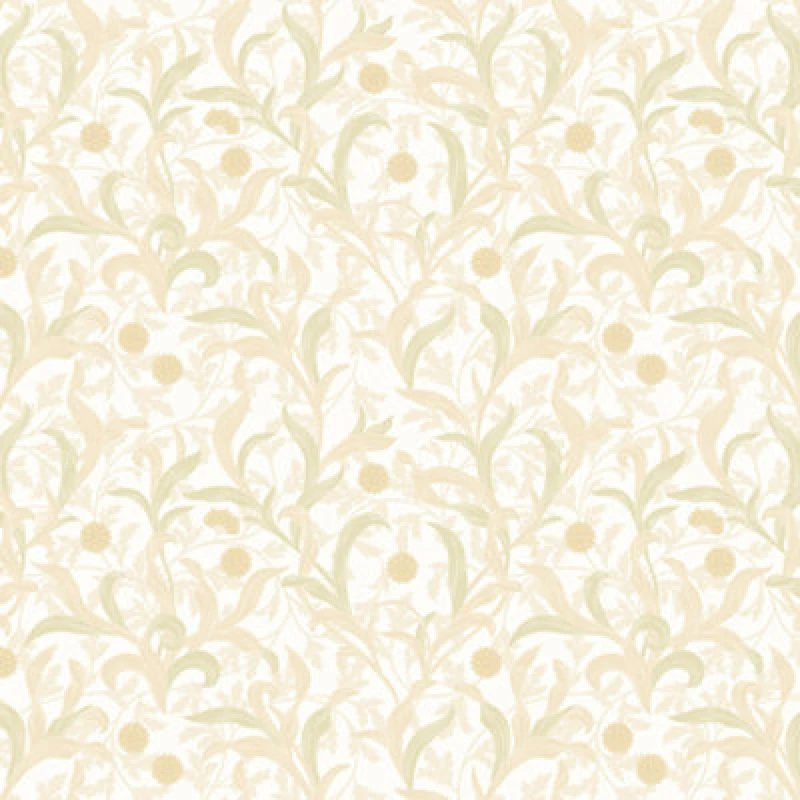 Image of Hoopla Walls Floral Trail Thyme Wallpaper