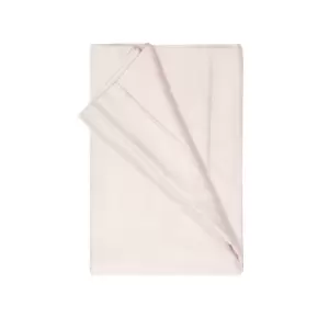 Image of Belledorm 200 Thread Count Egyptian Cotton Flat Sheet (Kingsize) (Powder Pink)